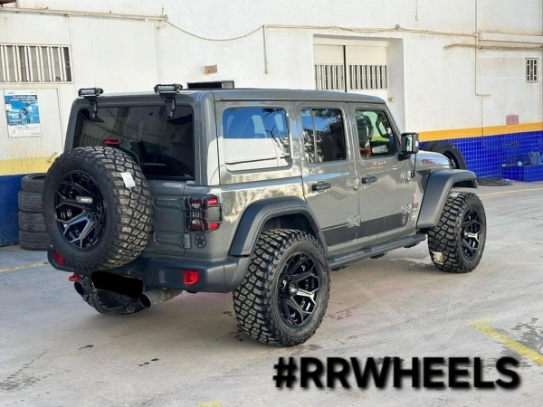 Jeep Wrangler 2023 - 20 inch 4Play 4P80R Brushed Black - 10J ET24