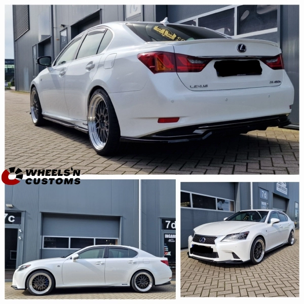 Lexus GS450 - 20 inch Japan Racing type JR23 Hyper Grey - 9J ET45 + 10.5J ET45 