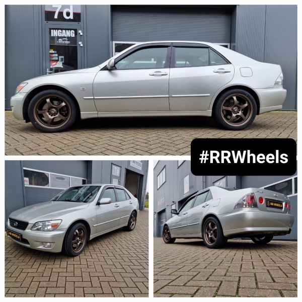 Lexus IS200 - 17 + 18 inch Motegi Ultralight MR131 Matt Bronze - 5x114,3 7J ET45 + 8J ET45