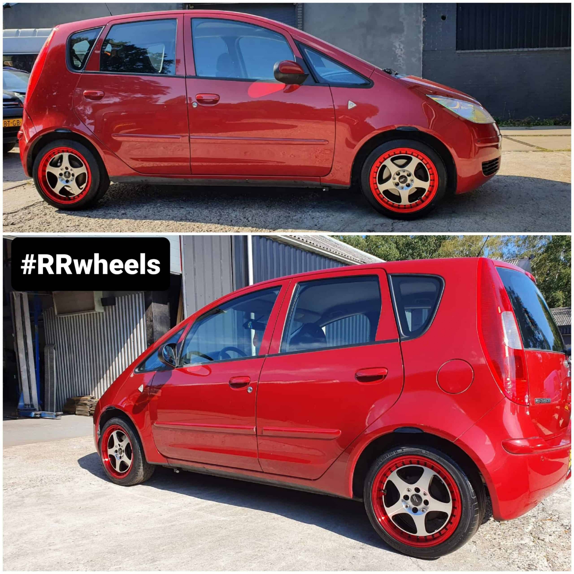 Mitsubishi Colt CZ5 - 16 inch JF Luxury rode cuprand - 7J ET37