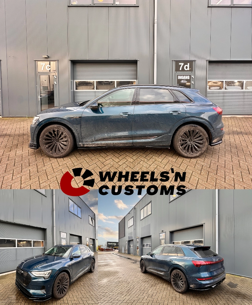 Wij hebben deze Audi E-Tron voorzien van een volledig pakket van Maxton Design.ÃƒÂ¢Ã‚ÂÃ‚Â  SIDE SKIRTS DIFFUSERS AUDI E-TRON Quattro & SportbackÃƒÂ¢Ã‚ÂÃ‚Â  CENTRAL REAR SPLITTER (WITH VERTICAL BARS)