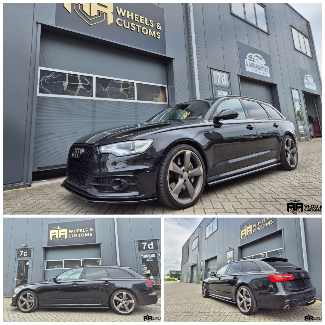 Audi A6 C7 voorzien van Maxton Design onderdelen