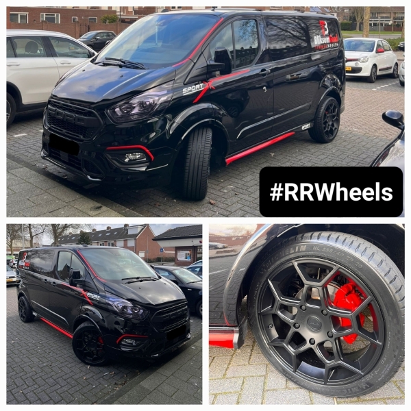 Ford Transit Custom - 20 inch Riviera RTR Satin black - 5x160 8J ET50