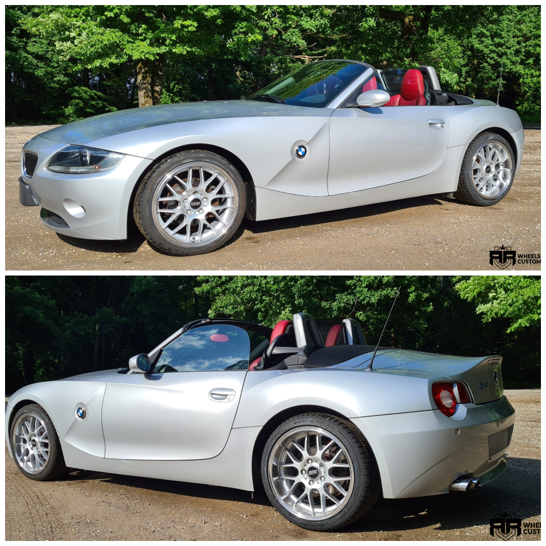 BMW Z4 - 18 inch BBS breedset - 8J ET35 + 9J ET38