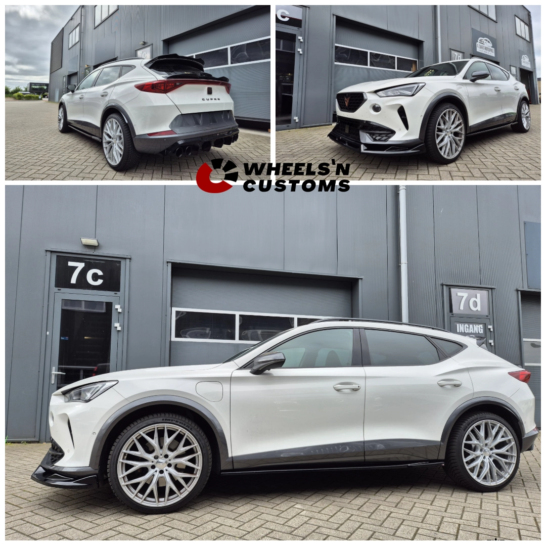 Cupra Formentor voorzien van Maxton Design onderdelen