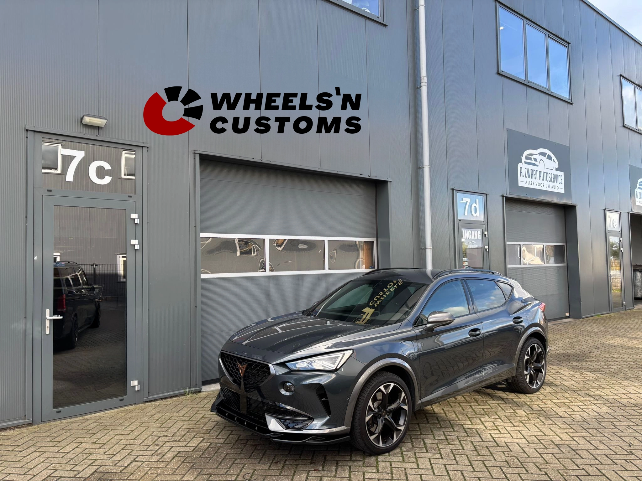 Cupra Formentor - Maxton Design bumperlip 