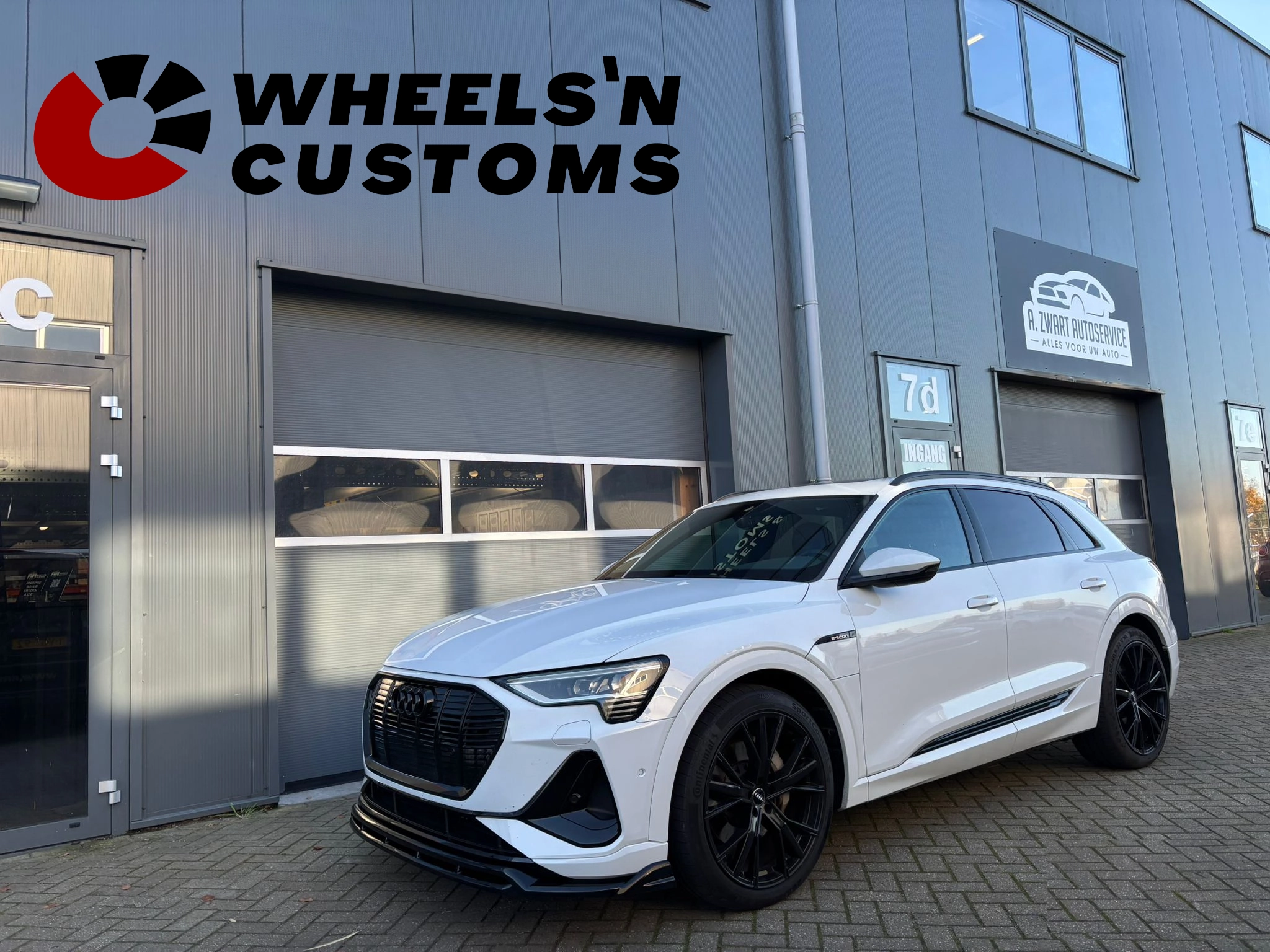 Audi E-Tron - Maxton Design bumperlip