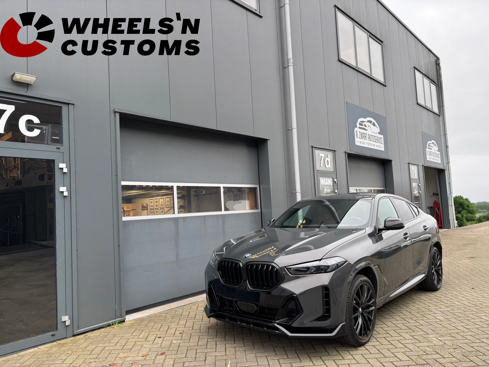 BMW X6 - Maxton Design bumperlip