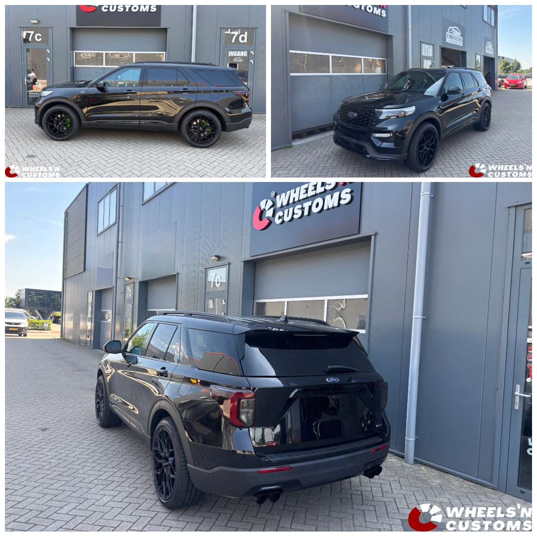 Ford Explorer    23 inch ZX12 5x114.3- 10.5J ET35 GLOSS BLACK