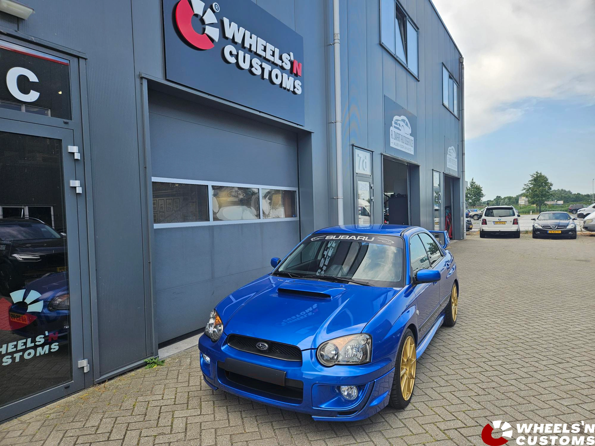  Subaru Impreza WRX Blobeye-18inch TS10  5x100 8J ET 45 