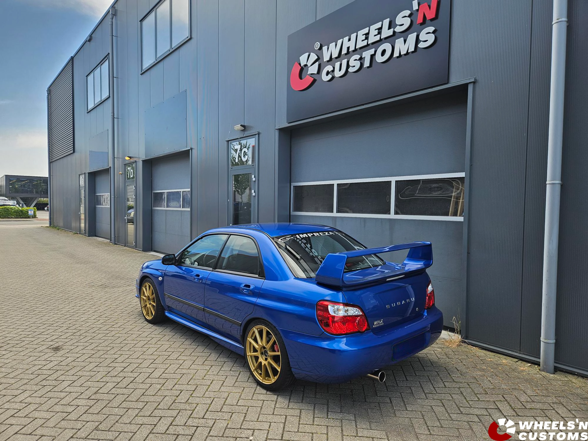 Subaru Impreza WRX Blobeye-18inch TS10  5x100 8J ET 45 