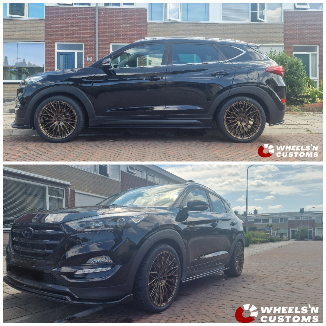 Hyundai Tucson 20 inch  Kipardo - RSS Racing KF27 5x114.3 ET40 J8.5  Bronze Flow Formed