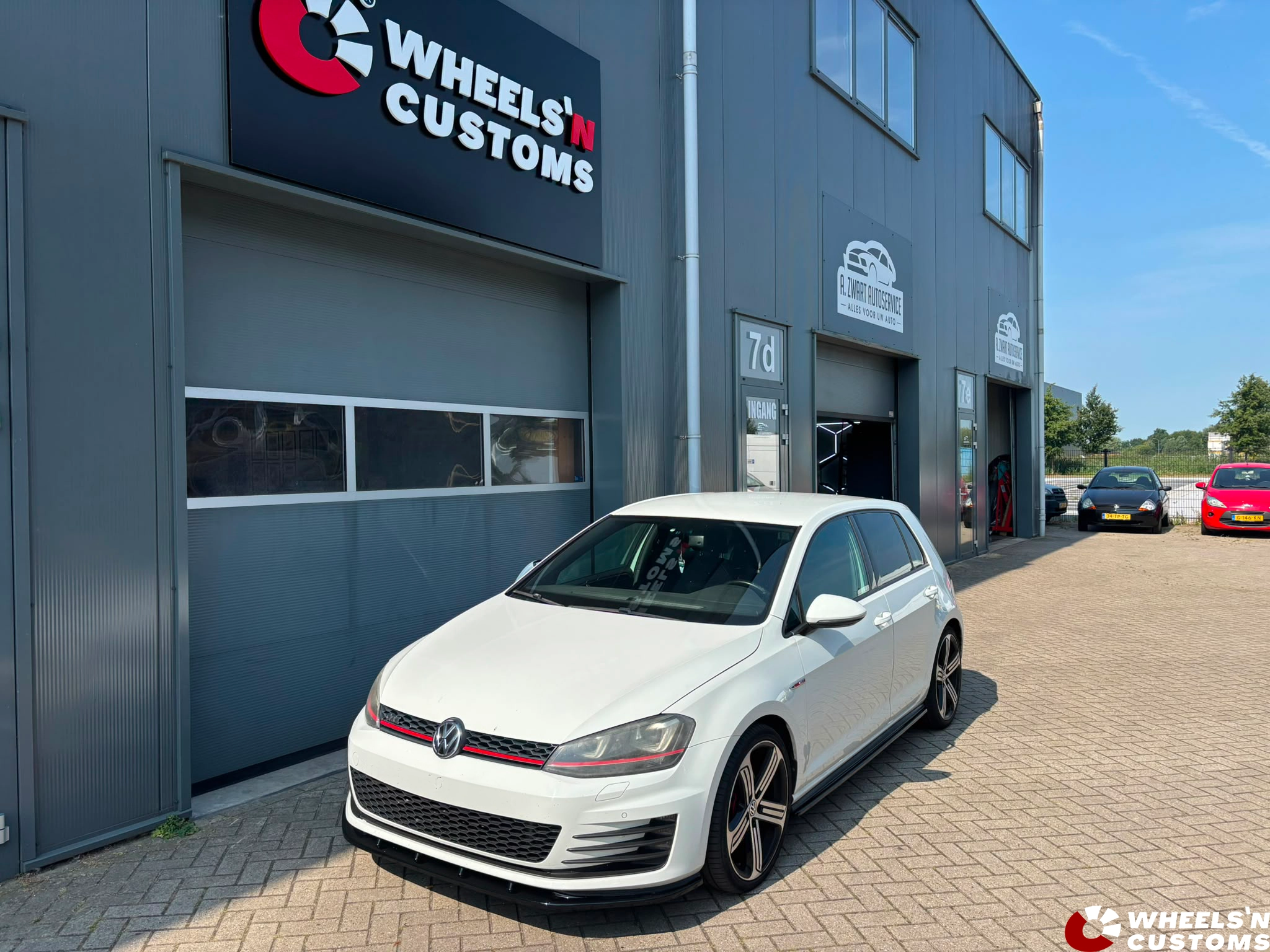 Volkswagen Golf Mk7 voorzien van One Way onderdelen