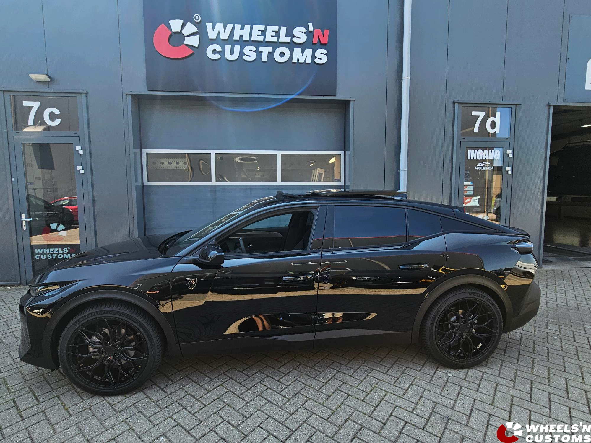 Peugeot 408GT-20inch RIVIERA RF108  ET 15 - 45 72.5 GLOSS BLACK