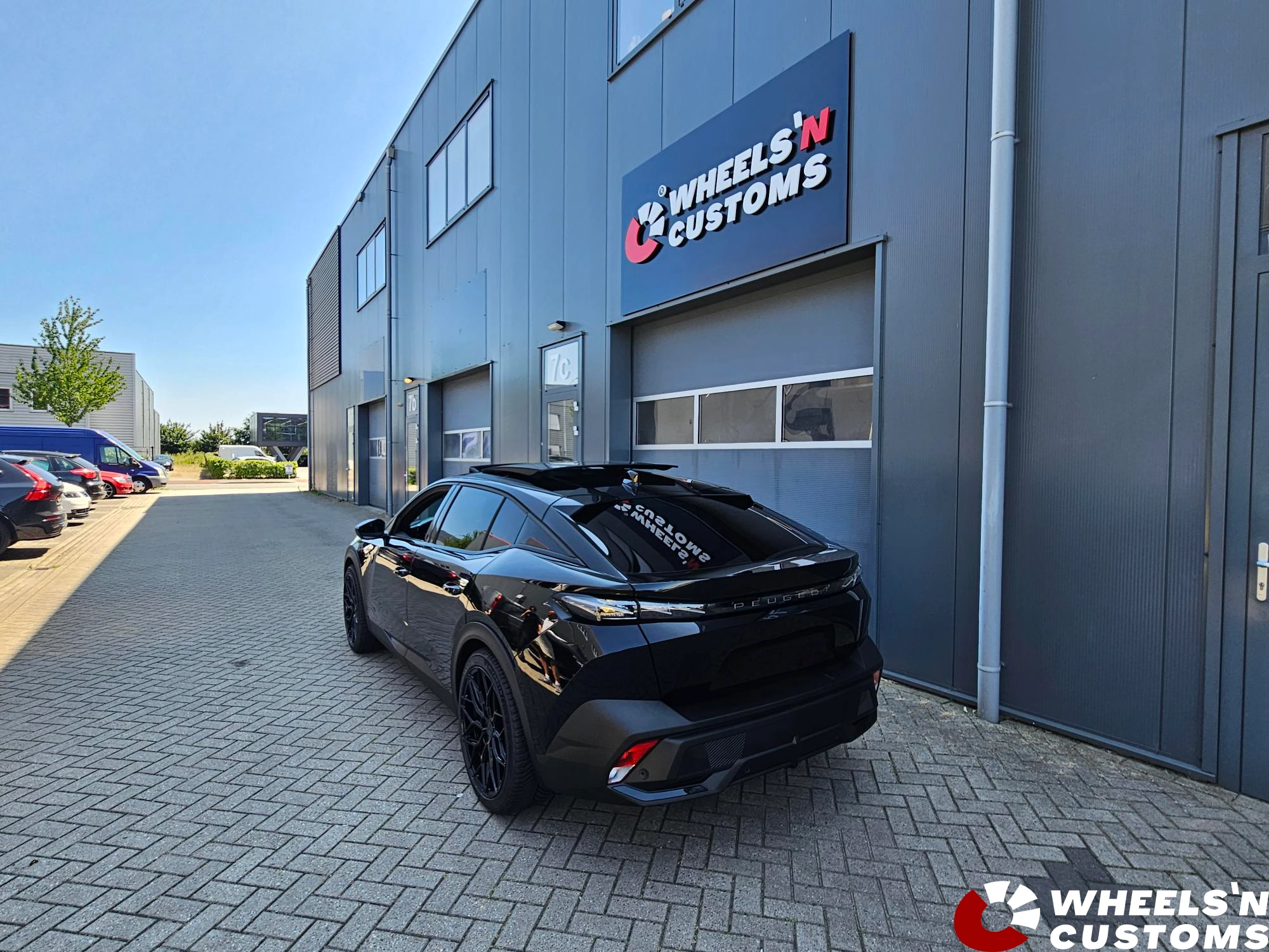 Peugeot 408GT-20inch RIVIERA RF108  ET 15 - 45 72.5 GLOSS BLACK