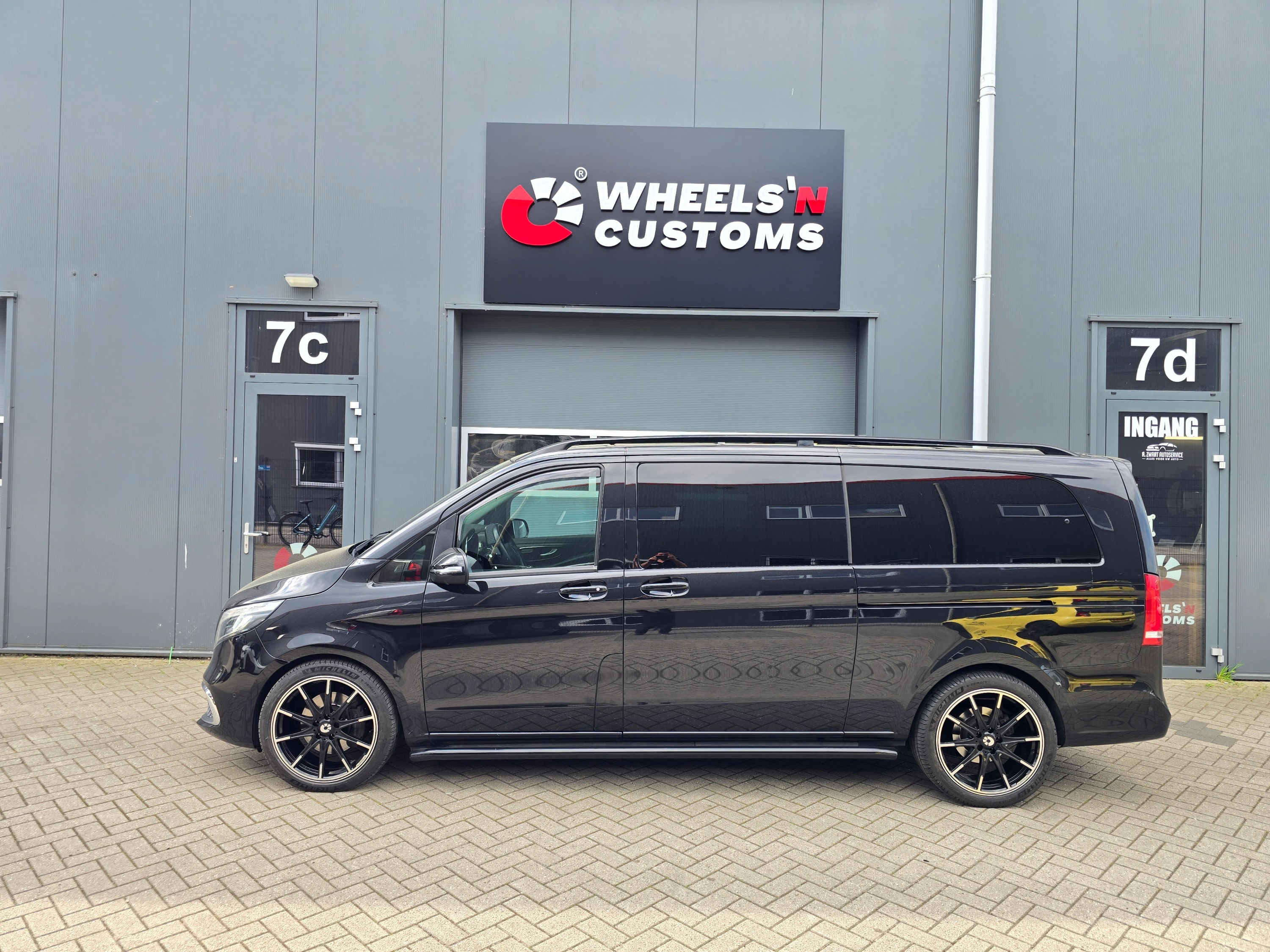 mercedes v klasse - 20 inch RFC - 8.5J ET45 - 5x112 