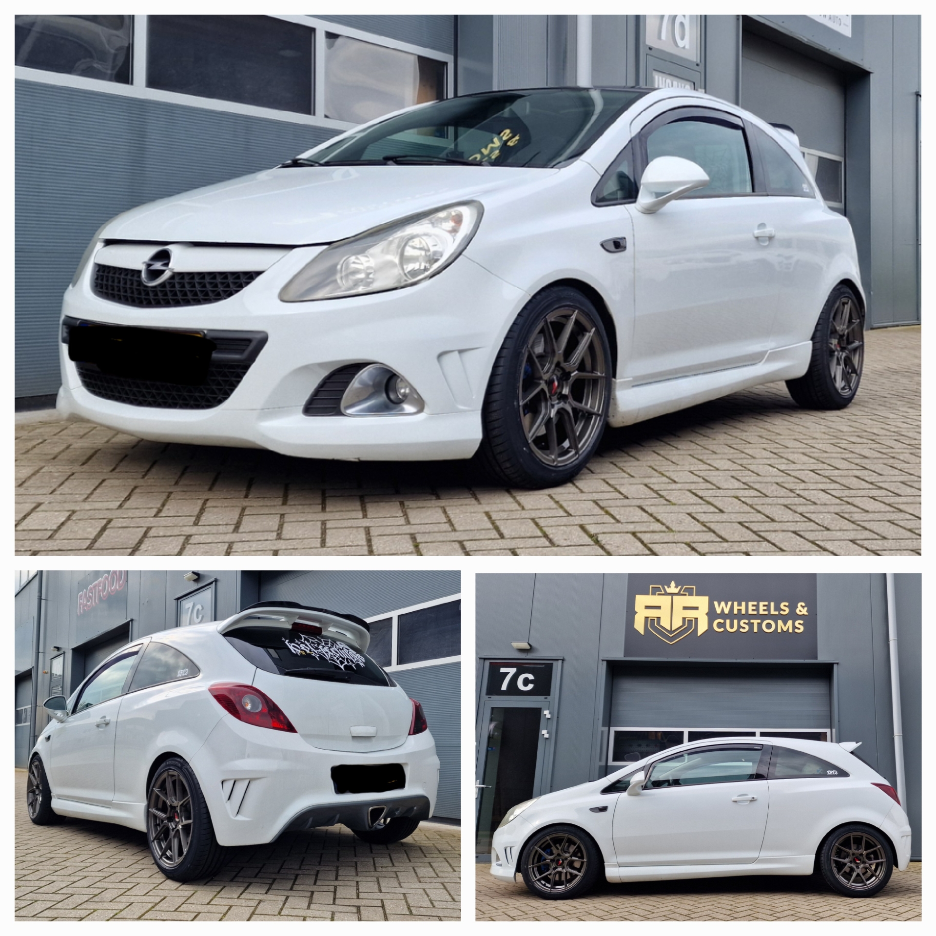 Opel Corsa D 1.6T - 17 inch Japan Racing JR30 - 5x110 8J ET40