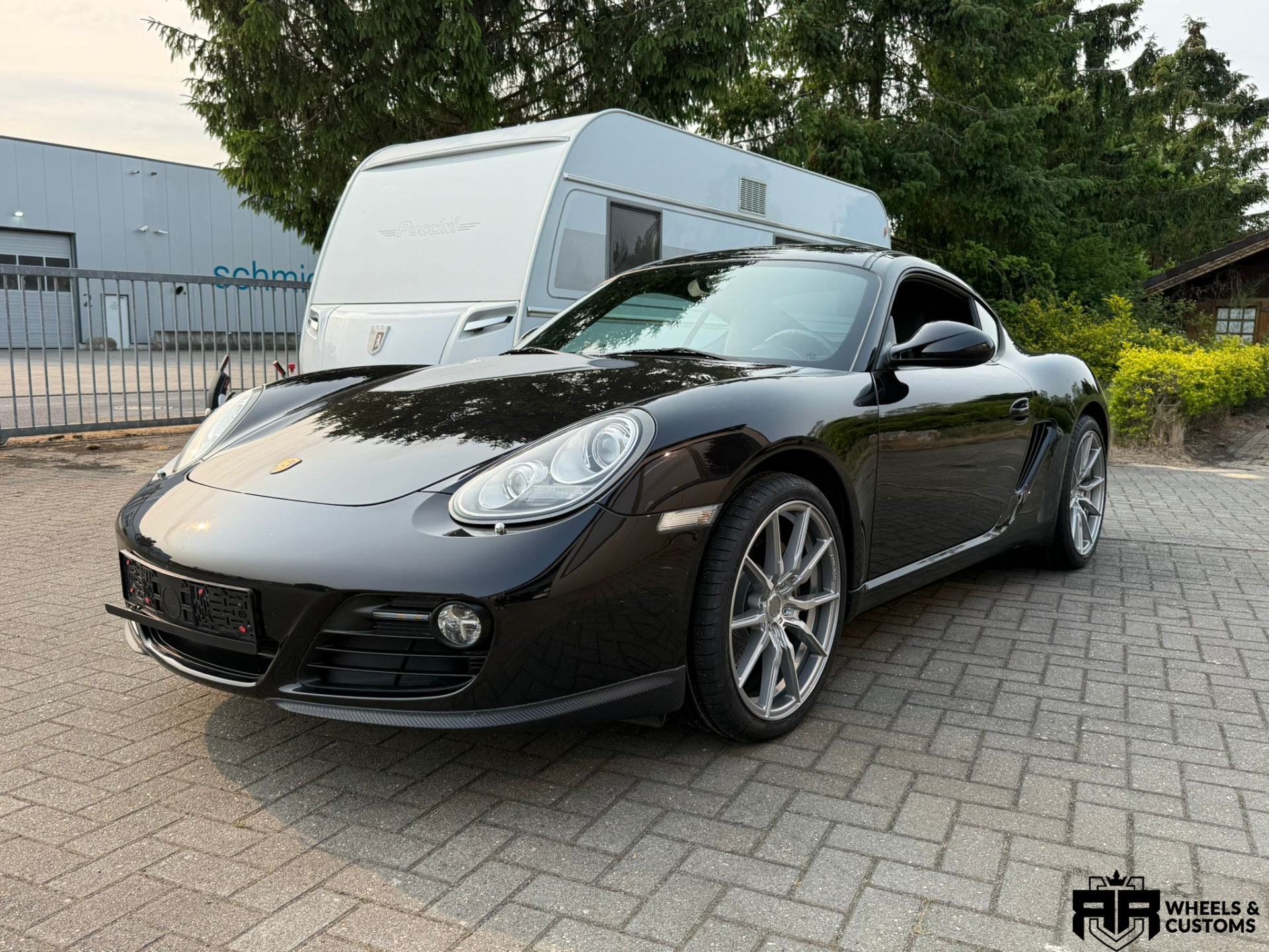 Porsche Cayman 987.2 2.9 - 19 inch Concaver CVR4 Brushed Titanium - 8J + 9.5J ET40