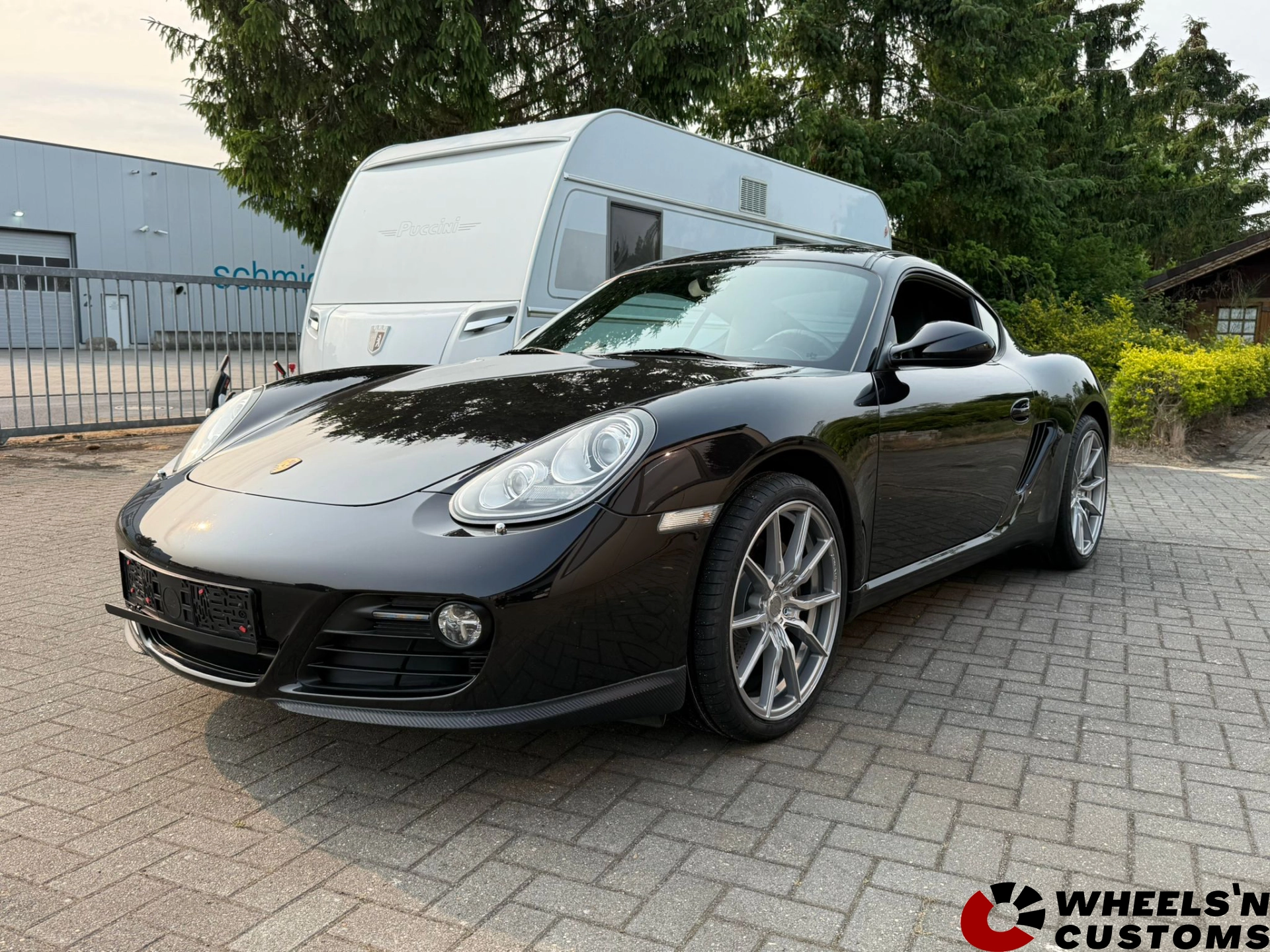 Porsche Cayman 987.2 2.9 - 19 inch Concaver CVR4 Brushed Titanium - 8J + 9.5J ET40