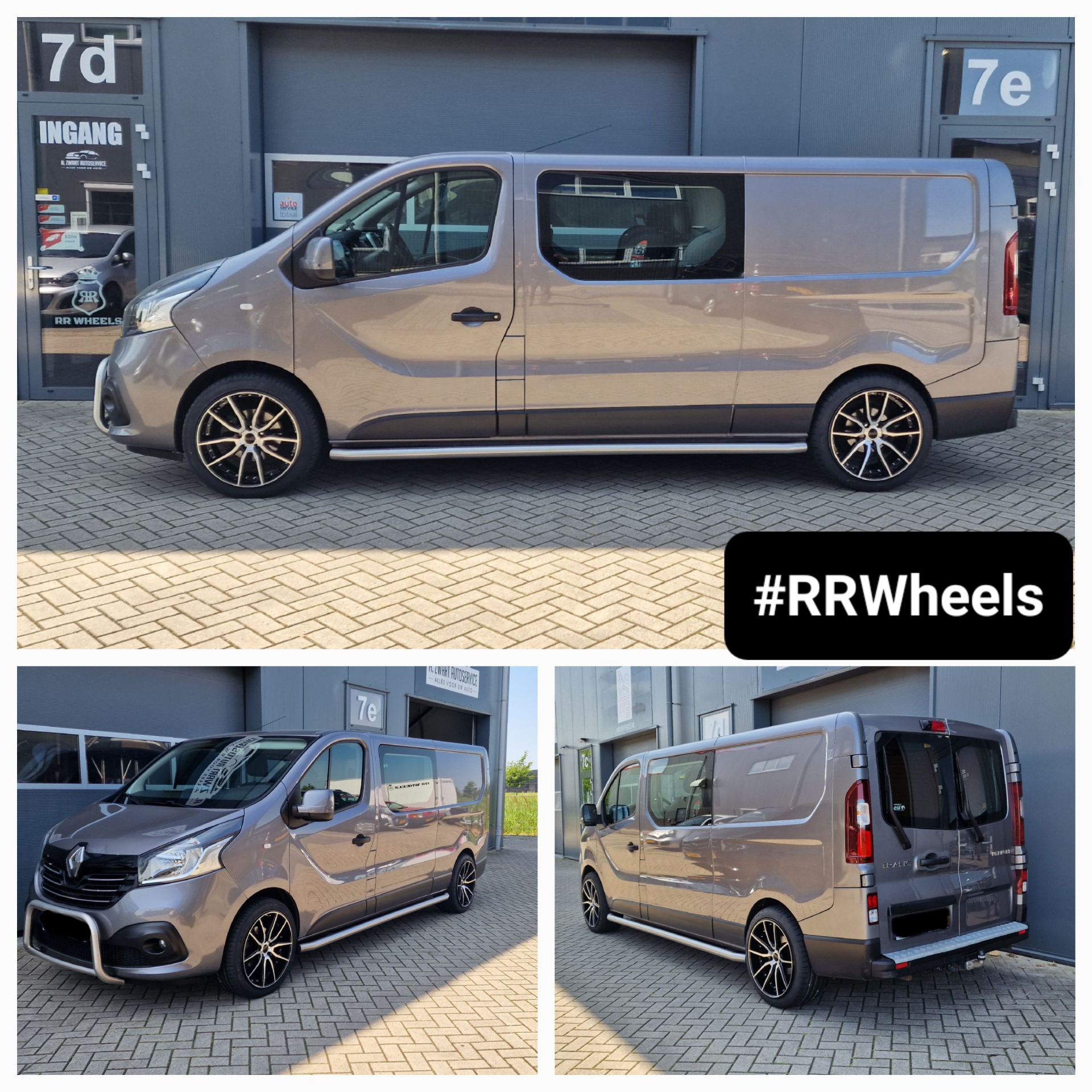 Renault Trafic - 20 inch breedset - 5x114,3 8.5J ET35 + 9.5J ET35