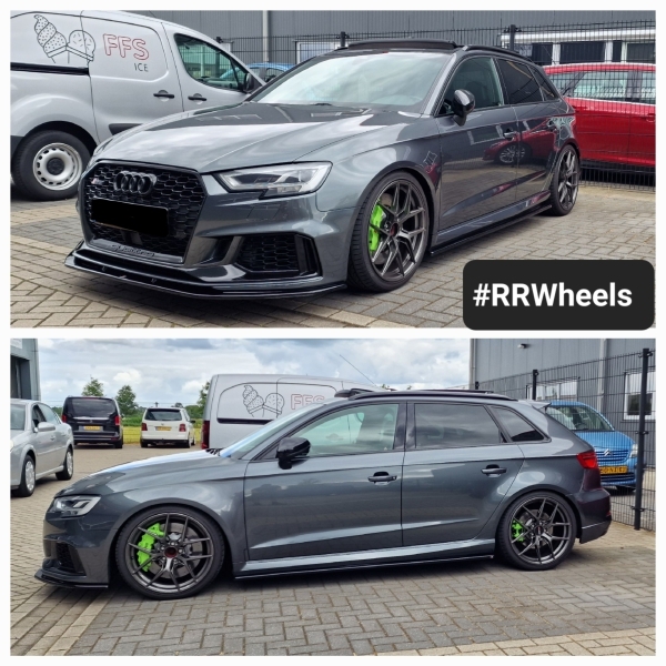 Audi RS3 8V - 19 inch Motec Ultimate Steel grey - 8.5J ET45.