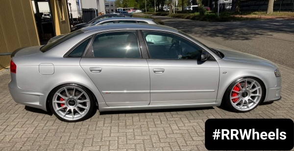 Audi A4 B7 - 19 inch Rotiform DTM Gloss Silver - 5x112 8.5J ET45.