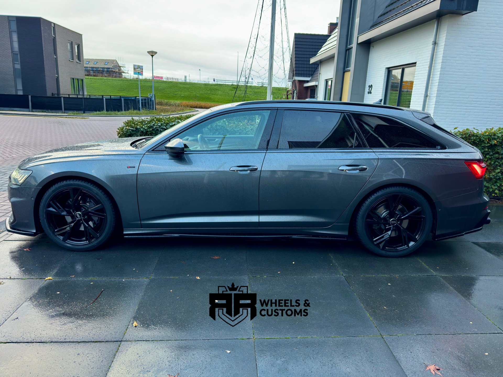 Audi A6 C8 Avant - 20 inch JF Luxury Audi Concepts W075 Zwart - 5x112 9J ET30.
