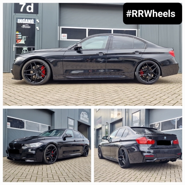 BMW 3 serie F30 - 20 inch Concaver CVR2 Platinum Black - 8.5J ET30 + 9.5J ET40.