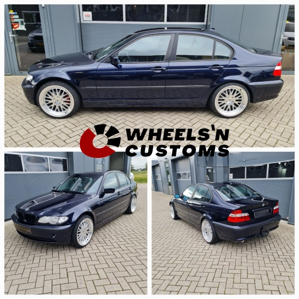 BMW E46 Sedan - 19 inch breedset Japan Racing JR10 - 8.5J + 9.5J ET35.