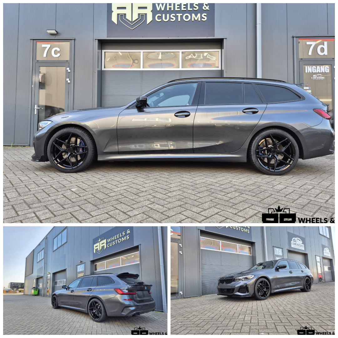 BMW M340i - 19 inch Concaver CVR2 Platinum Black - 5x112 8.5J ET25 + 9.5J ET40.