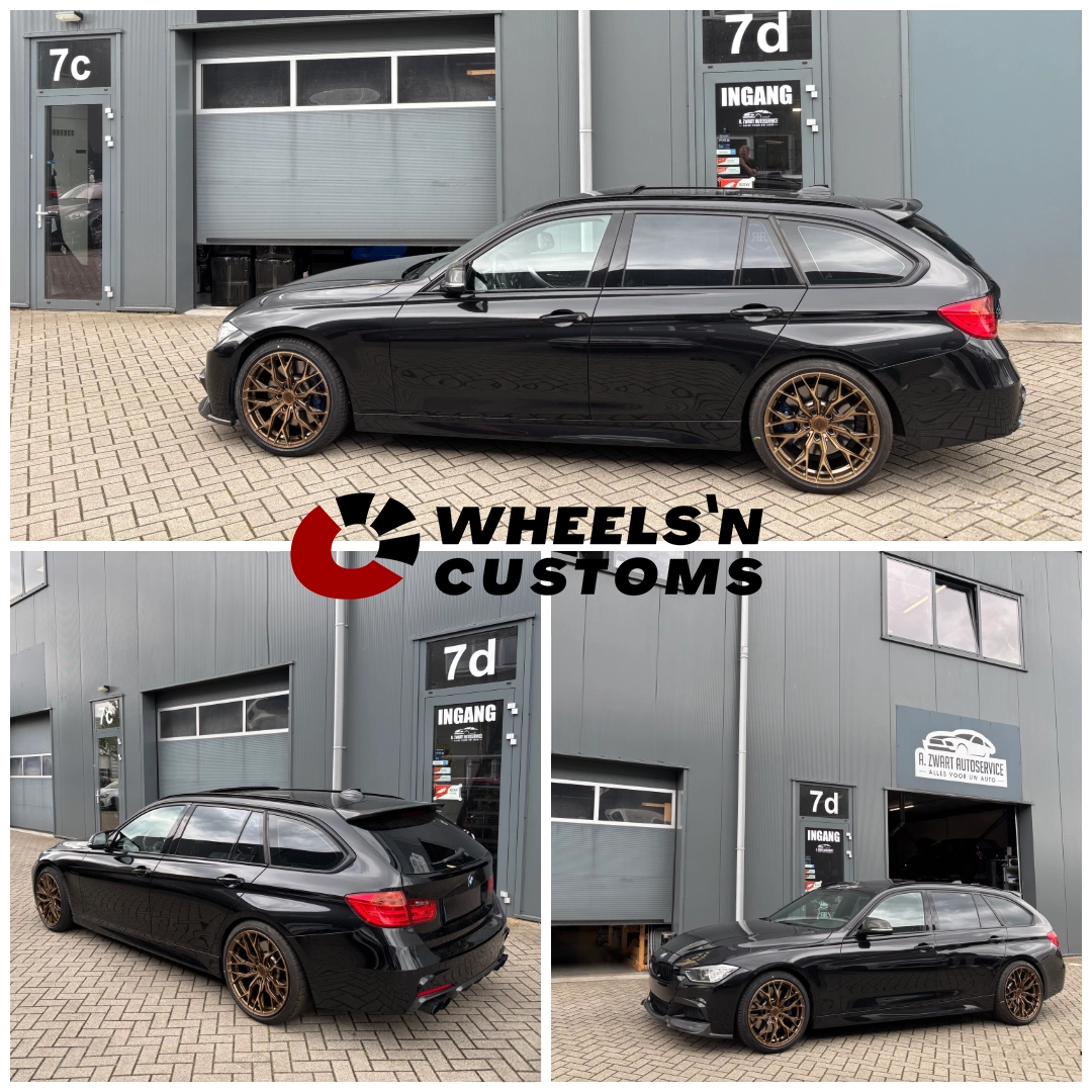 BMW 3 serie F31 - 19 inch Concaver CVR1 Brushed Bronze - 8.5J + 9.5J ET35.