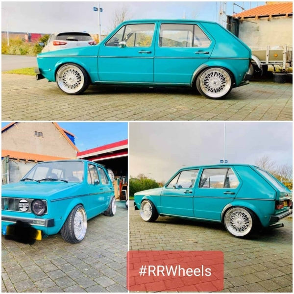 Volkswagen Golf 1 - 17 inch Japan Racing JR9 - 4x100 7.5J ET20