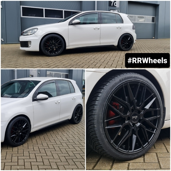 Volkswagen Golf 6 - 19 inch Niche Road Wheels Gamma Matt black - 5x112 8.5J ET42