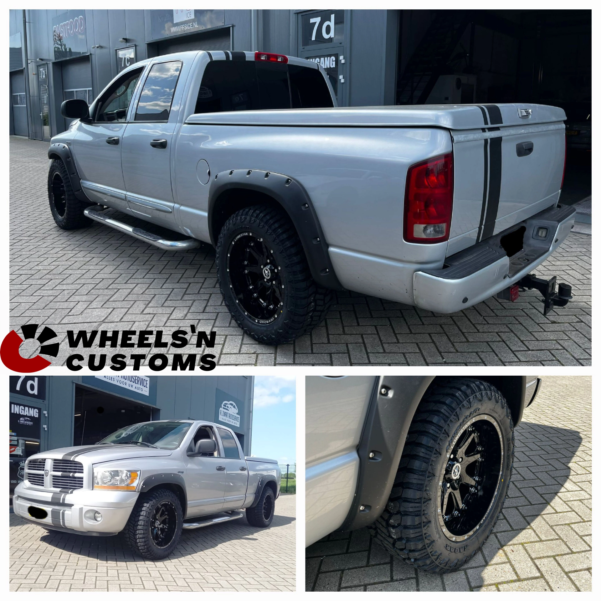 Dodge Ram 2002 - 20 inch Lonestar Offroad Bandit - 5x139.7 10J ET25