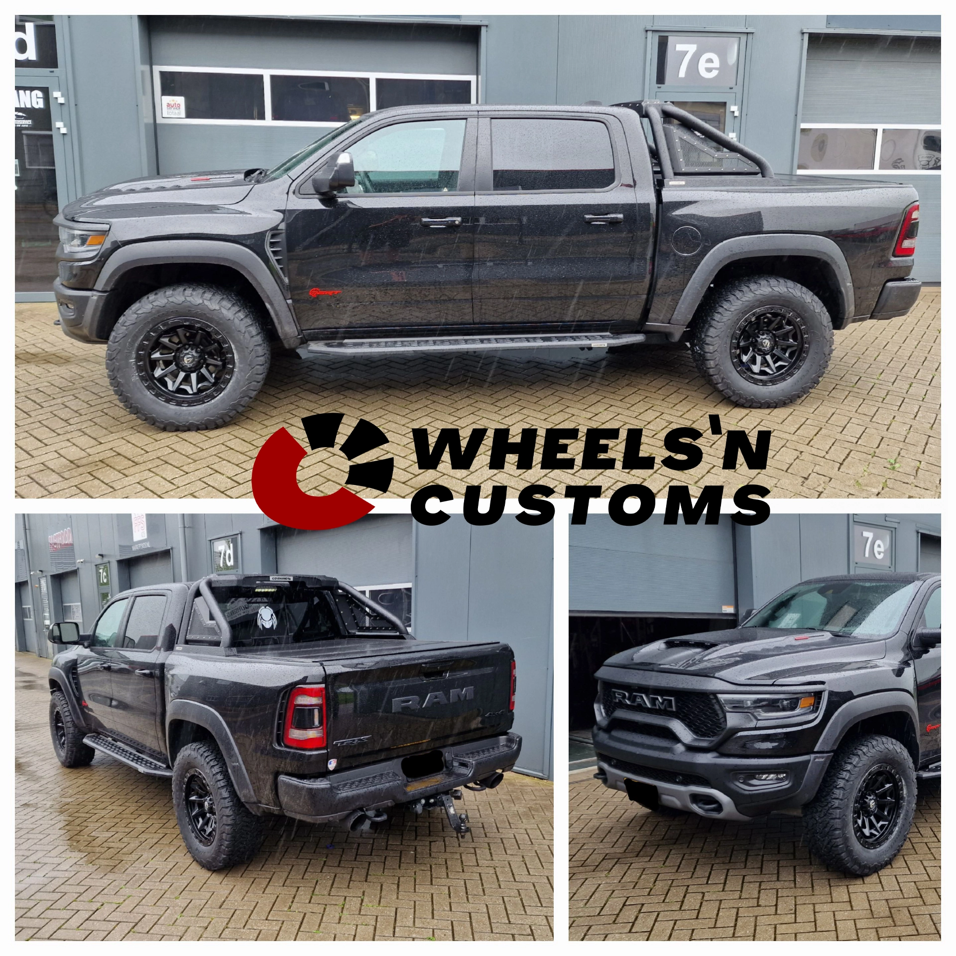 Dodge Ram TRX - 20 inch Fuel Off Road Wheels FC694 Covert - 9J