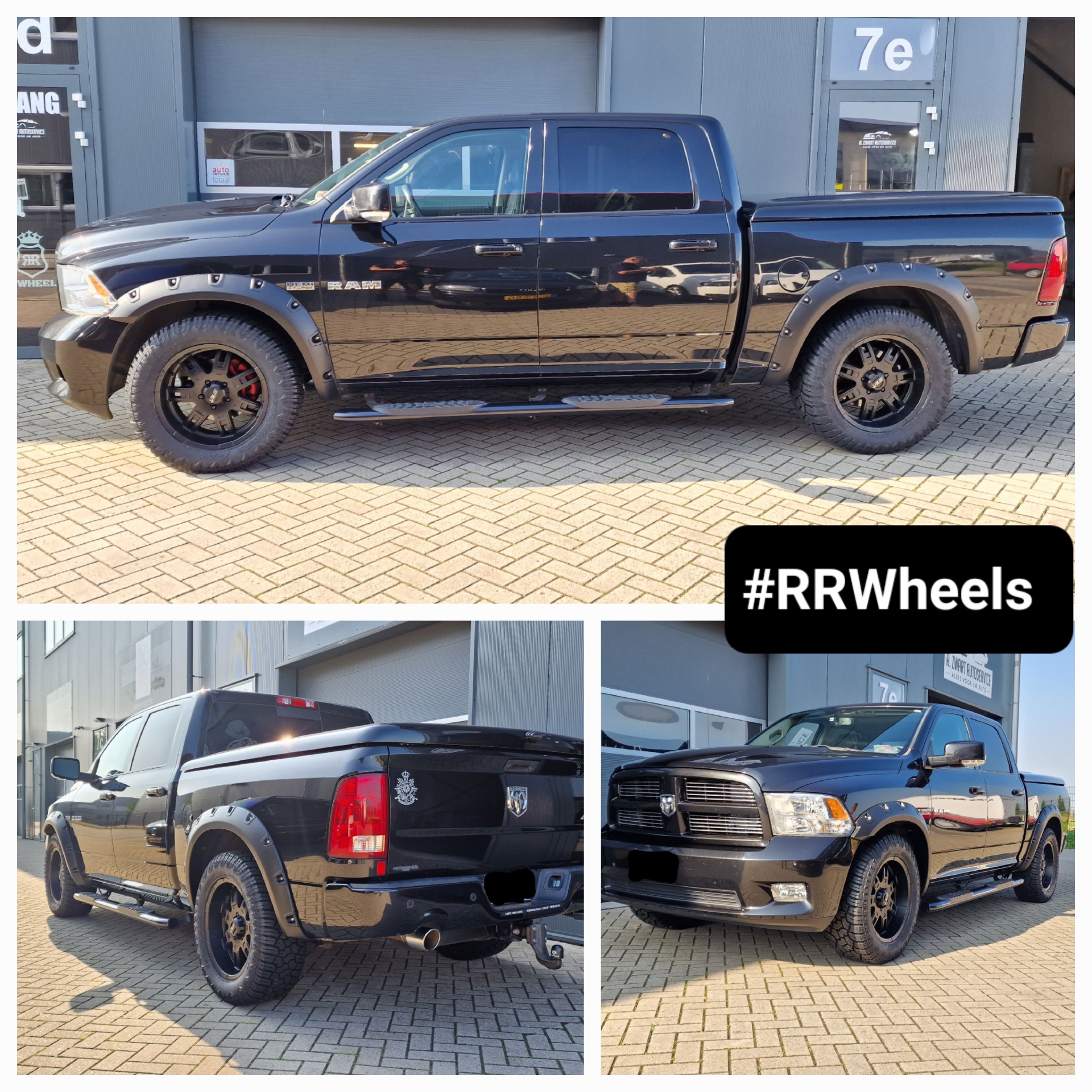 Dodge Ram 2012 - 20 inch Mickey Thompson Sidebiter ll Matte Black