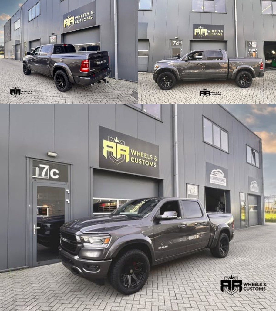 Dodge Ram - 22 inch 4Play 4P80R Satin Black - 6x139.7 10J ET18