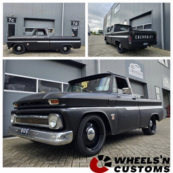 Chevrolet C10 1965 - 20 inch CIM Wheels Smoothies gemonteerd - 9J