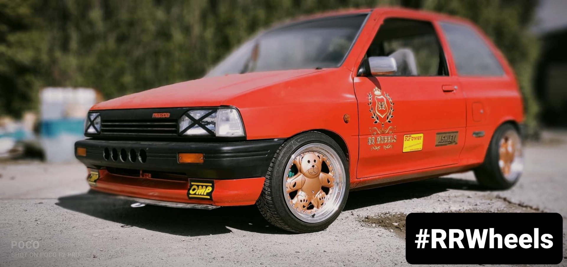 Mazda 121 1st gen - 15 inch Teddy - 8J ET25