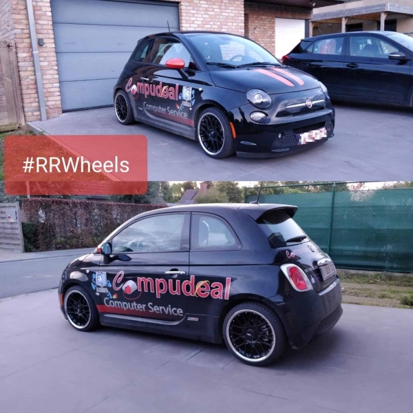 Fiat 500 - 17 inch HSR - 4x100 7.5J ET30