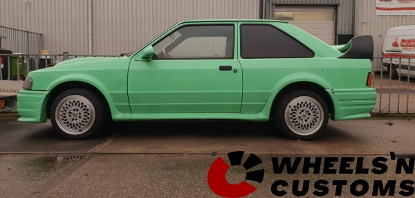 Ford Escort Mk3 Rally Edition 1987 - 15 inch JF Luxury XR1497 Machined Lip Silver - 7.5J ET25