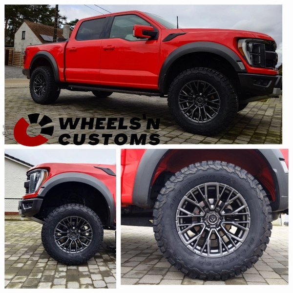 Ford F150 Raptor - 20 inch Fuel Rebar-velgen - 6x135 9J