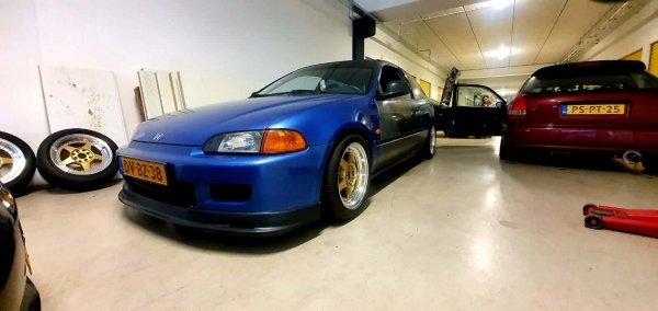 Honda Civic EG - 15 inch Japan Racing JR6 Gold