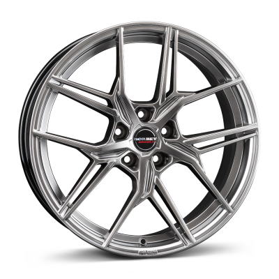 Borbet Borbet QX hyper black silver 19" 5x108 ET50.0 B72.50