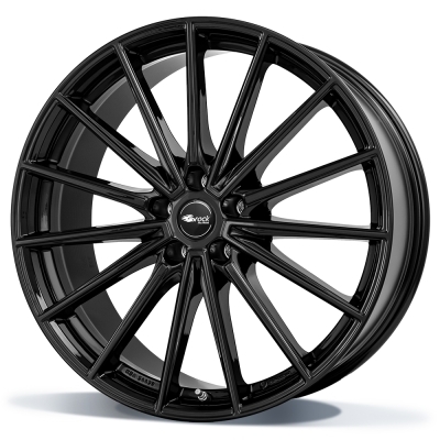 Brock Brock B43 Zwart gelakt (SG) 21" 5x108 ET38.5 B63.40